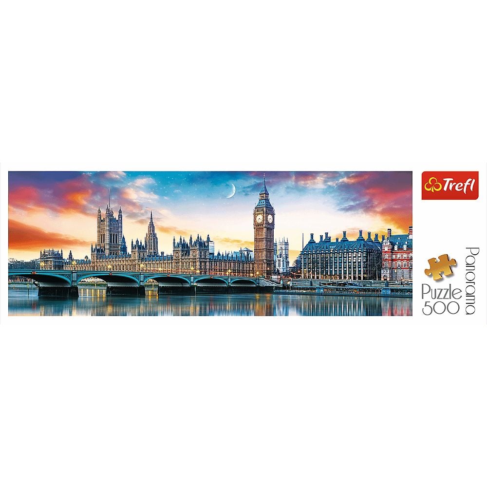 Пазлы Trefl Панорама Биг-Бен Лондон 500 элементов - фото 2