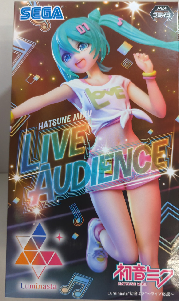 Фигурка Sega Luminasta Вокалоид Хацунэ Мику Hatsune Miku Live stage 17 см SL HM LS 17 - фото 2