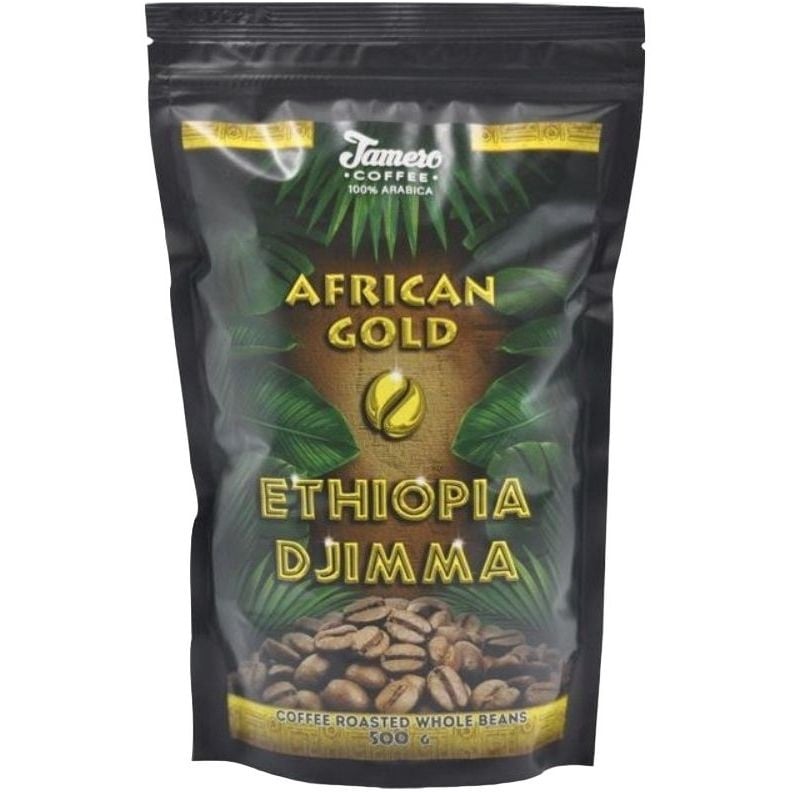 Кофе в зернах Jamero Ethiopia Jimma Золото Африки 500 г - фото 1