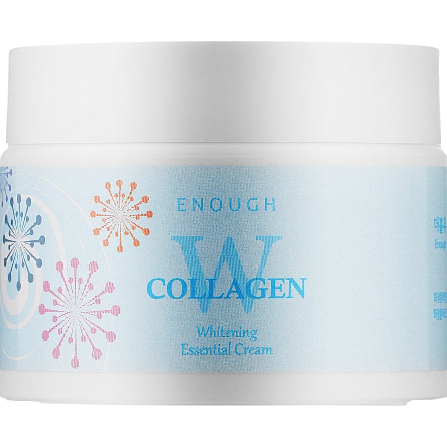 Освітлювальний крем для обличчя Enough W Collagen Whitening Premium Cream з колагеном 50 г - фото 1