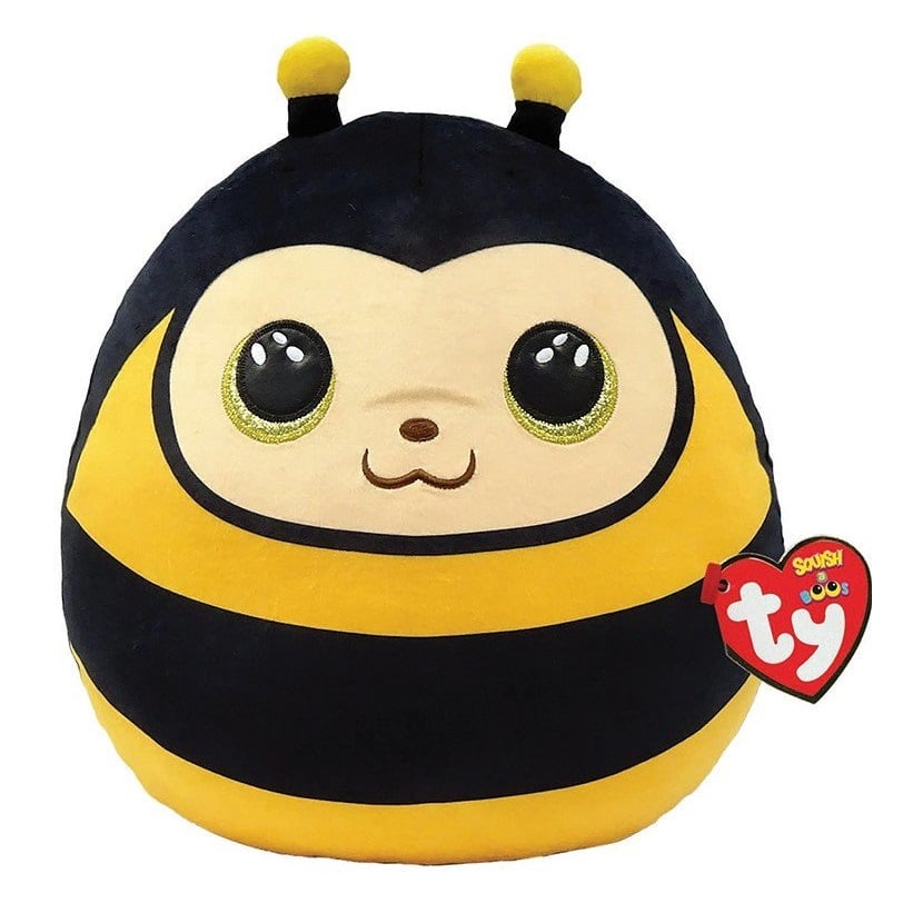 Мягкая игрушка TY Squish-A-Boos Пчела Zinger, 20 см (39230) - фото 1