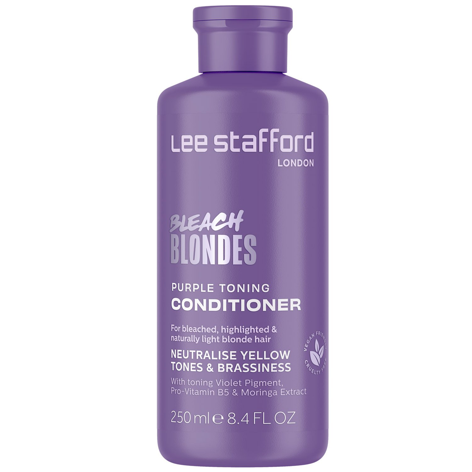 Кондиционер для осветленных волос Lee Stafford Bleach Blondes Purple Toning Conditioner тонирующий 250 мл - фото 1
