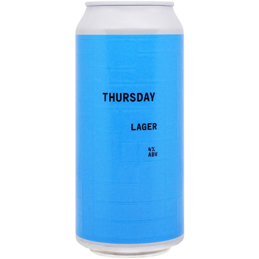 Пиво And Union Thursday Lager светлое нефильтрованное 4% ж/б 0.44 л - фото 1
