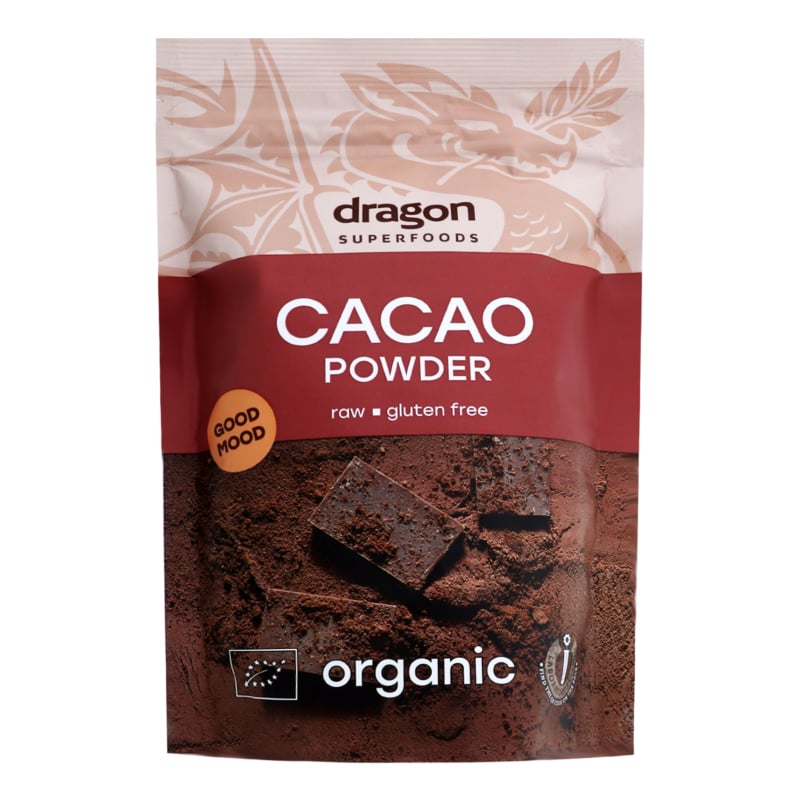 Какао-порошок Dragon Superfoods з бобів кріолло, 200 г (762407) - фото 1