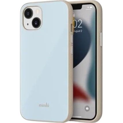 Чохол-накладка Moshi iGlaze Slim Hardshell Case Adriatic Blue для iPhone 13 - фото 1