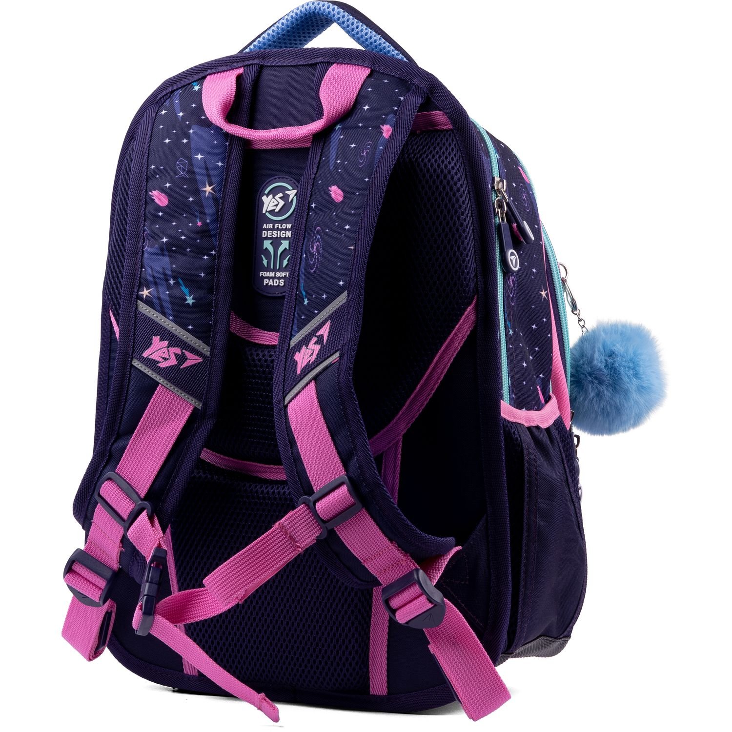 Рюкзак Yes S-82 Space Girl, фіолетовий з рожевим (553919) - фото 4