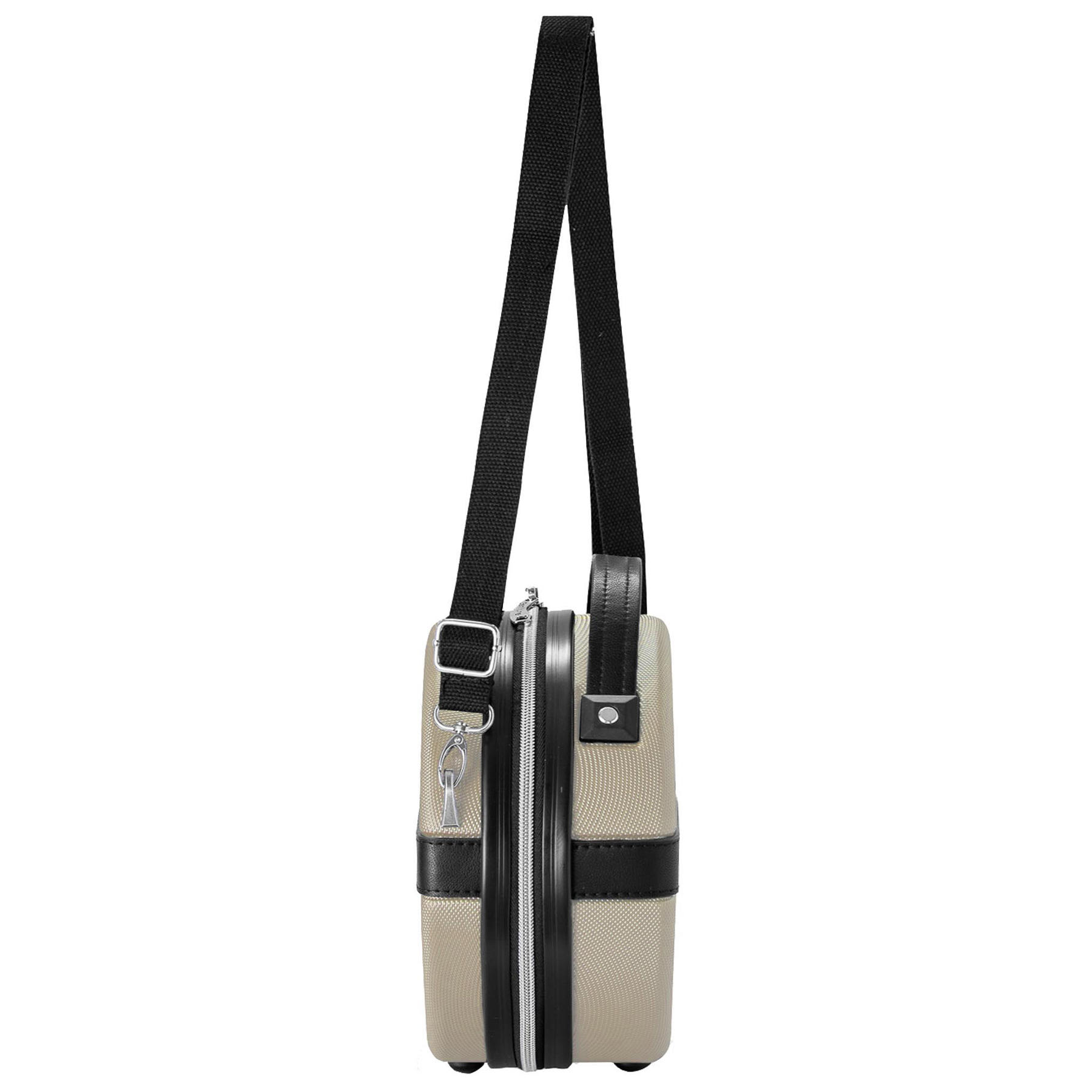 Бьюти-кейс Semi Line 5L Champagne/Black (T5674-1) - фото 4