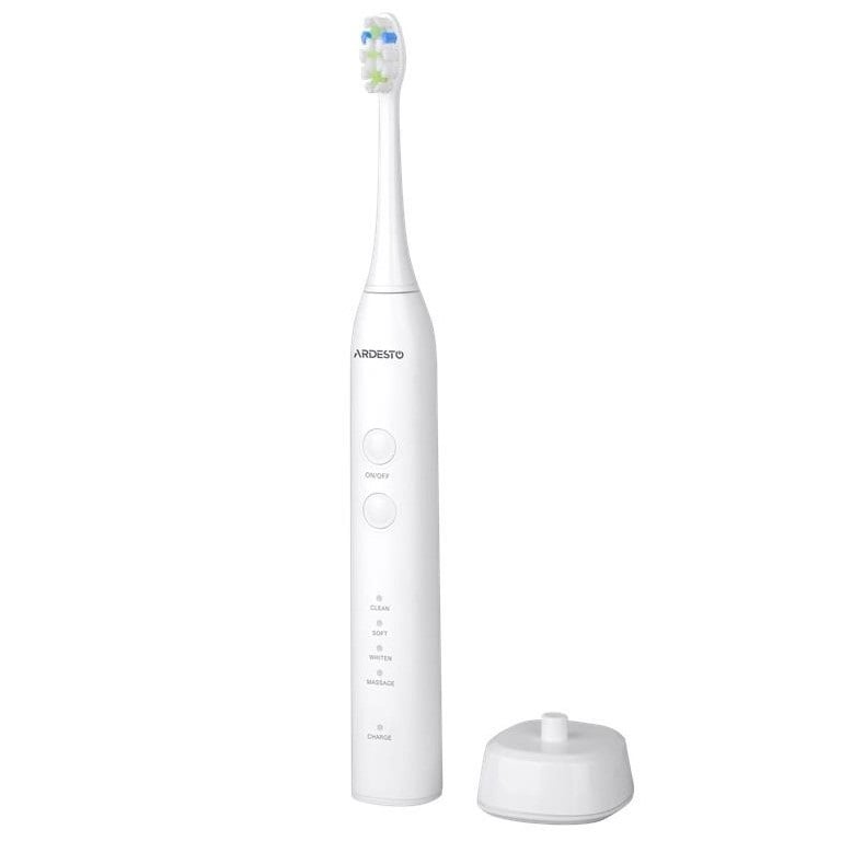 Електрична зубна щітка Ardesto ETB-112W, білий - фото 1