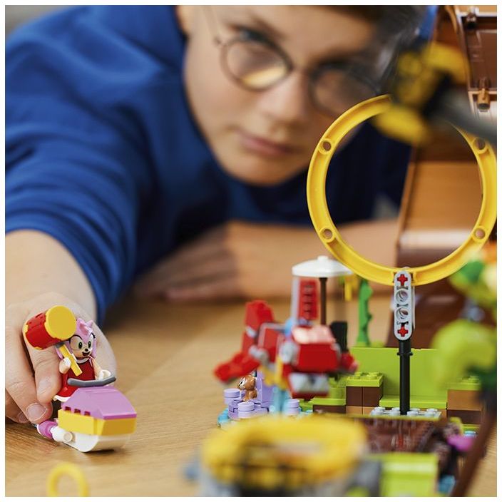 Конструктор LEGO Sonic the Hedgehog Випробування петлі Соніка на Зеленому Пагорбі, 802 деталі (76994) - фото 7