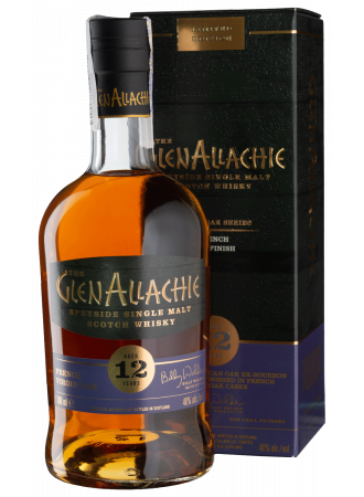 Віскі Glenallachie 12 yo French Virgin Oak Single Malt Scotch Whisky, 48%, 0,7 п/п - фото 1