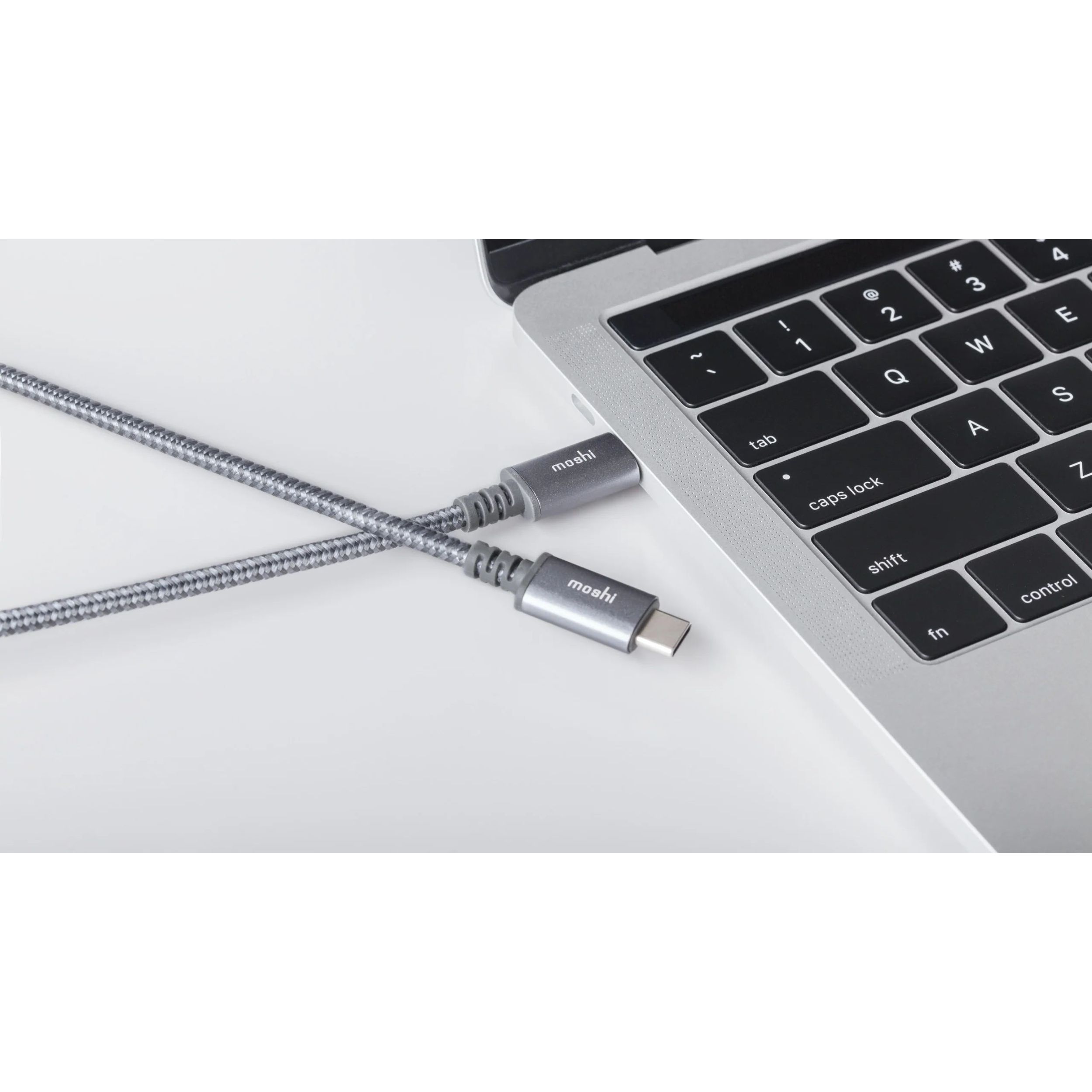 Кабель USB-C to Lightning Moshi Integra Cable Titanium Gray 1.2 м - фото 4