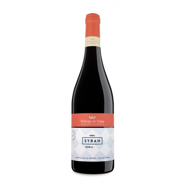 Вино Principe de Viana Syrah, червоне сухе, 13,5%, 0,75 л (8000019693945) - фото 1