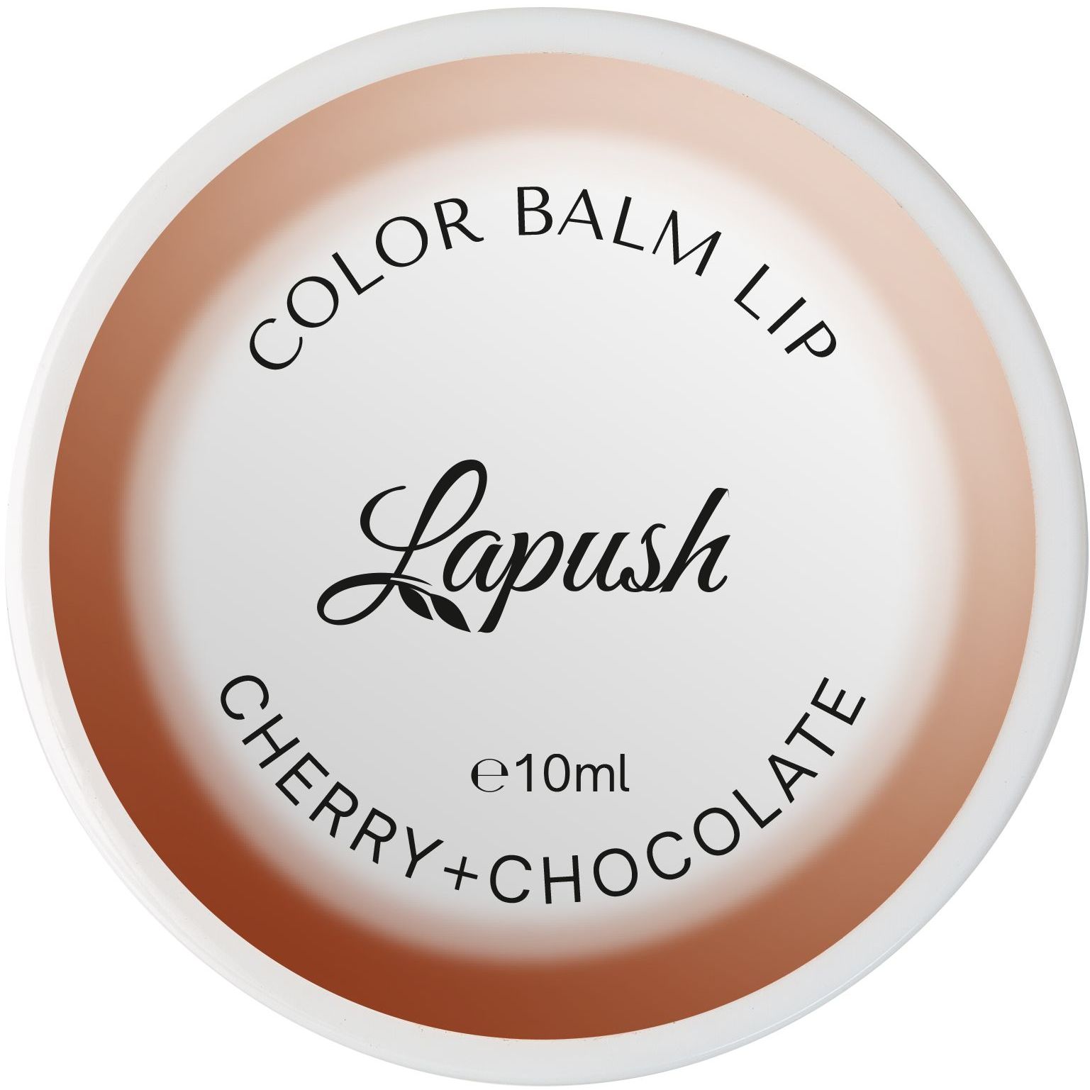 Бальзам для губ Lapush Color lip balm, вишня и шоколад, 10 мл - фото 1