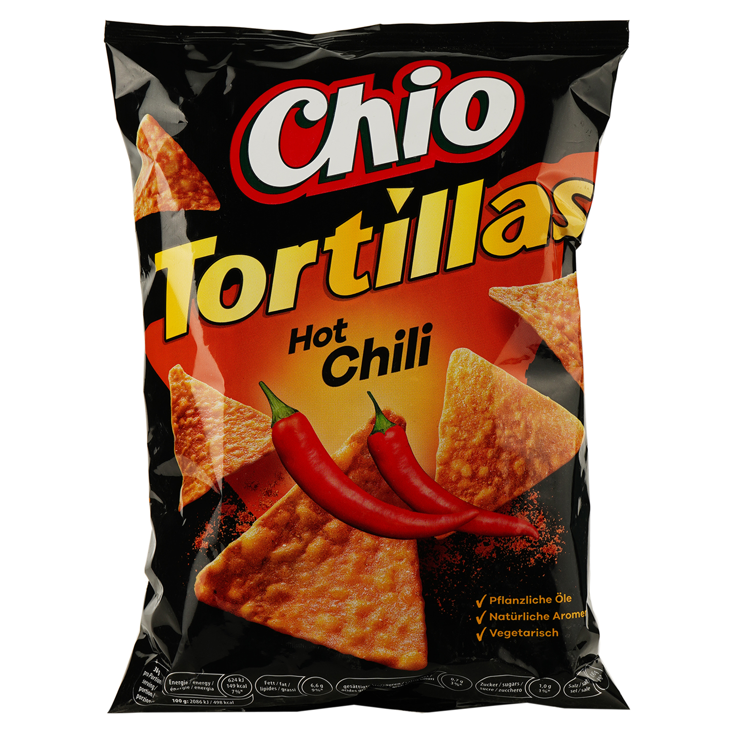 Чипсы Chio Tortillas Hot Chili 110 г (922108) - фото 1