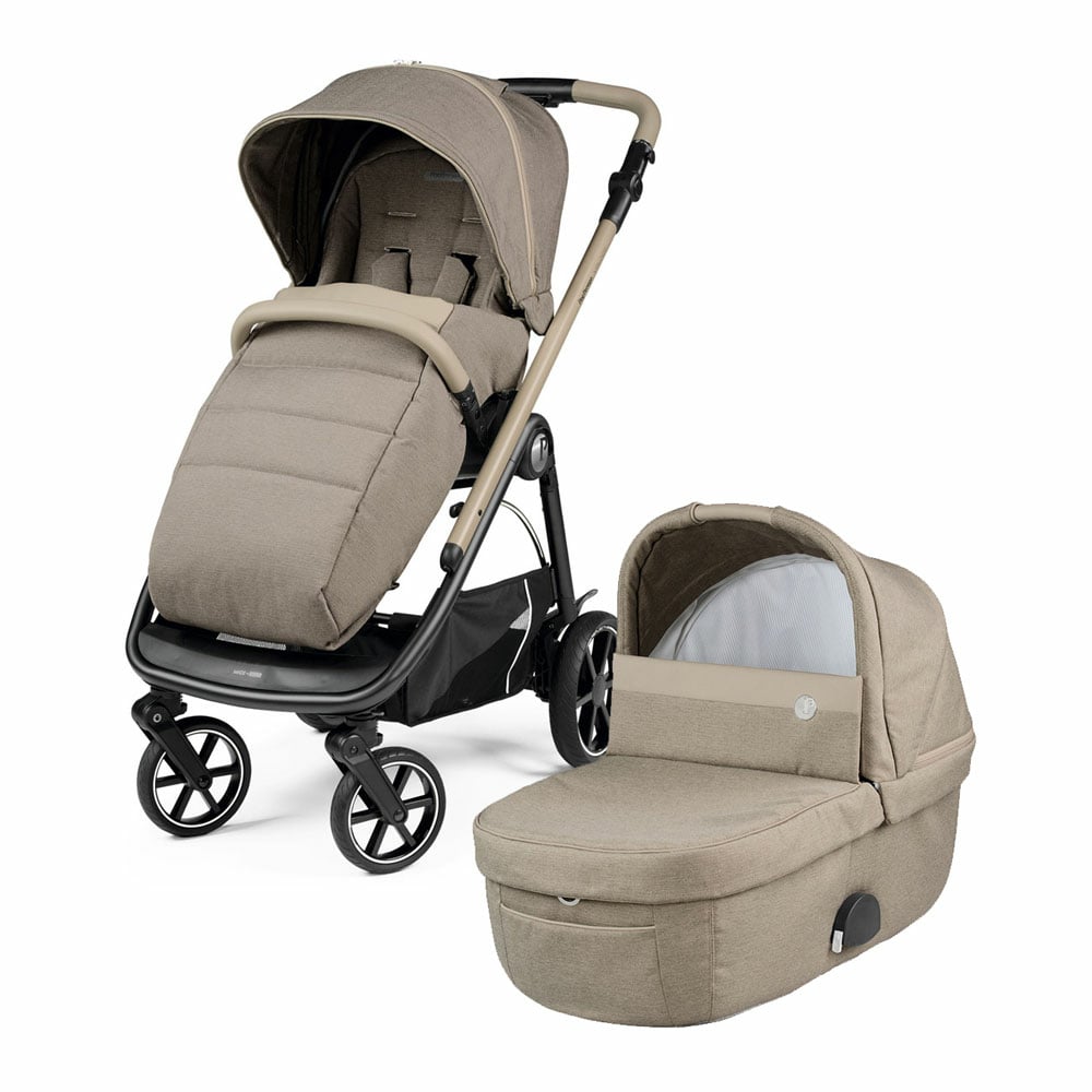 Коляска Peg-Perego Veloce Sand, 2в1, бежевый (PACK-VEL2100000008) - фото 1