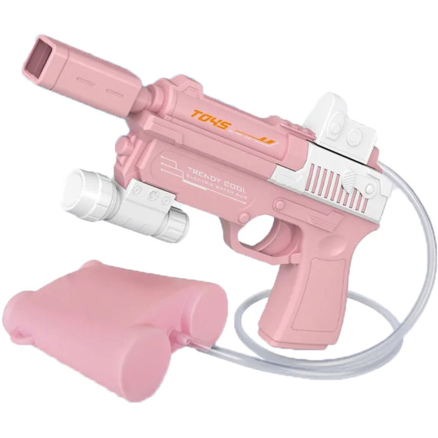 Водяной пистолет Bambi на аккумуляторе Розовый W-Y10 - фото 1