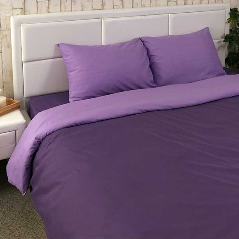 Комплект постельного белья Руно Violet_1, семейный, микрофайбер, сиреневый (6.52Violet_1) - фото 2