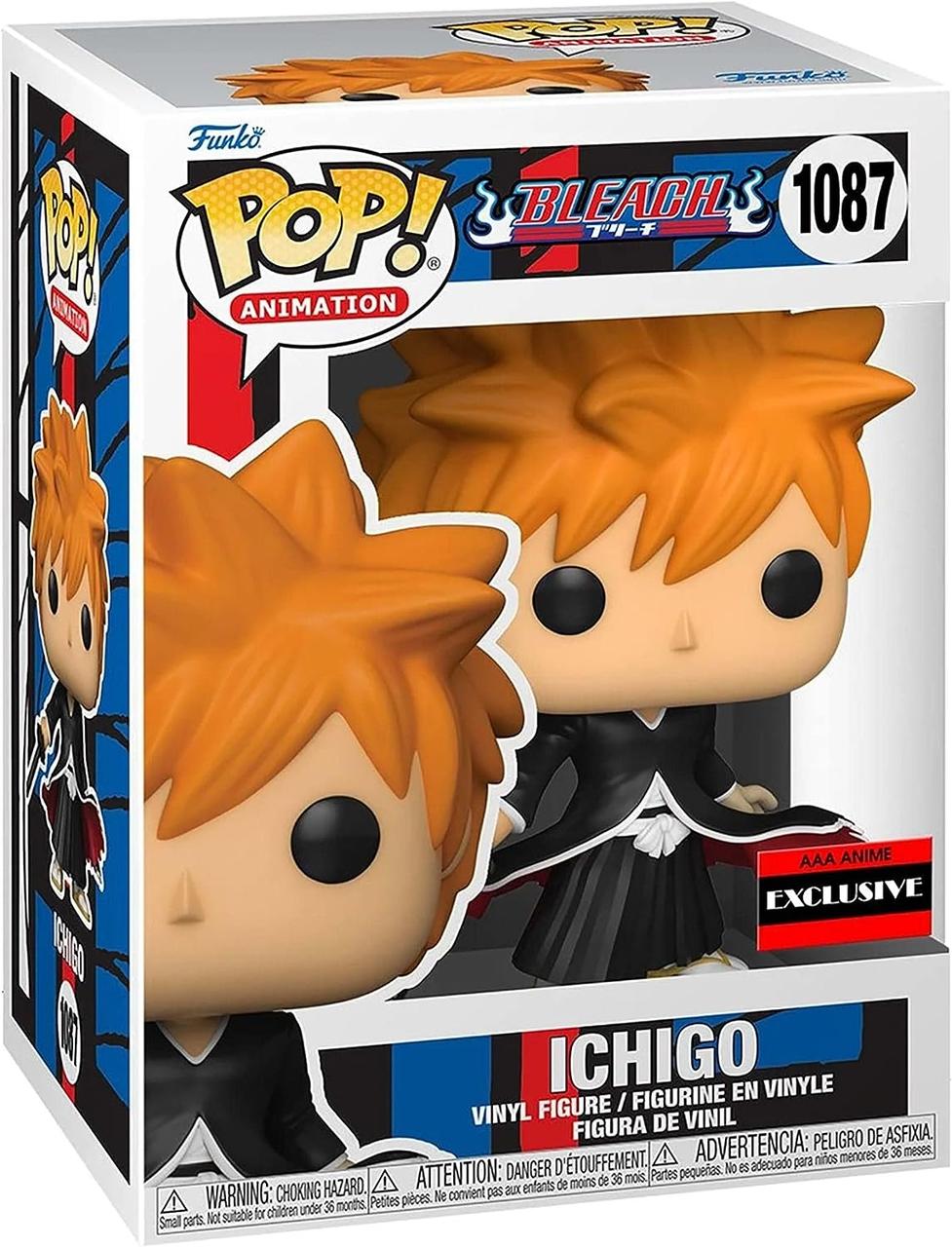 Фігурка Funko Pop Фанко Поп Ічіго Куросакі Бліч Bleach Ichigo Kurosaki Bankai Tensa Zangetsu Exclusive 10 см IK BTZ 1087 - фото 3