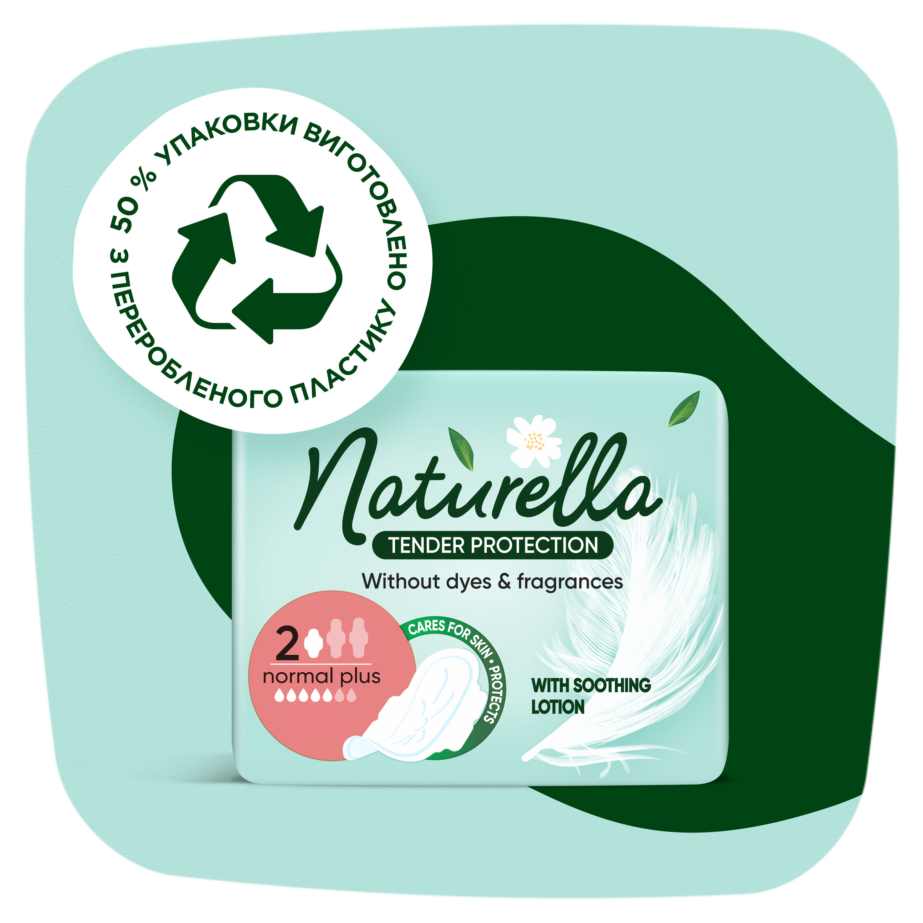 Гігієнічні прокладки Naturella Ніжний захист Normal Plus 16 шт. - фото 8