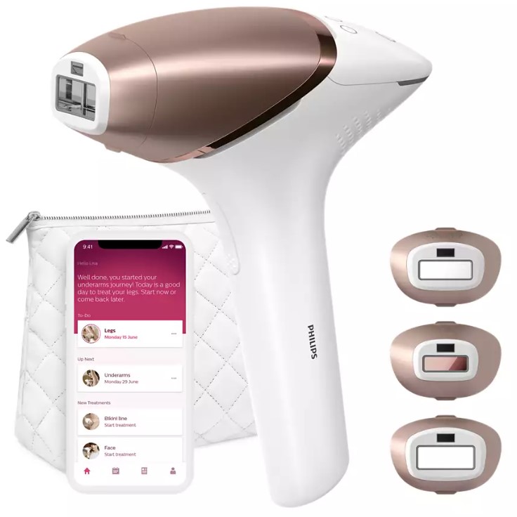 Фотоэпилятор для удаления волос Philips Lumea IPL 9000 Series (BRI955/00) - фото 1