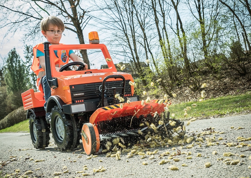 Машина для прибирання Rolly Toys rollyUnimog Service, помаранчева (38190) - фото 2