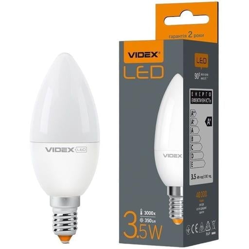 Светодиодная лампа LED Videx C37e 3.5W E14 3000K (VL-C37e-35143) - фото 1