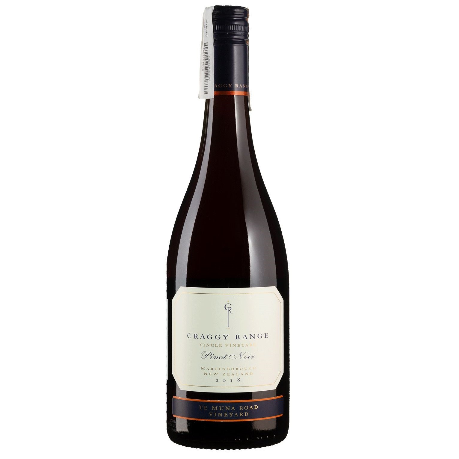 Вино Craggy Range Te Muna Pinot Noir 2019, червоне, сухе, 0,75 л (R2402) - фото 1