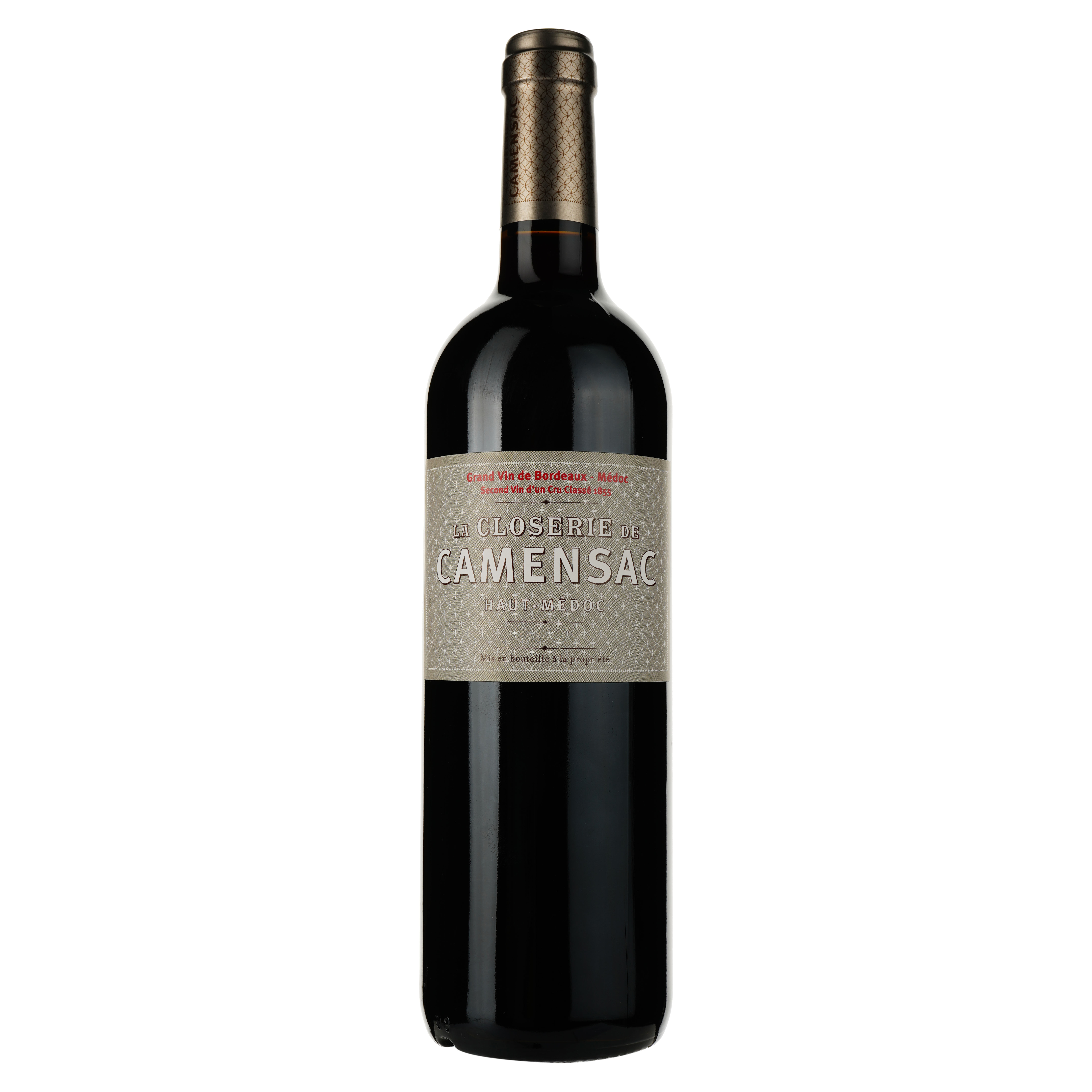 Вино La Closerie De Camensac 2019, красное, сухое, 0.75 л - фото 1