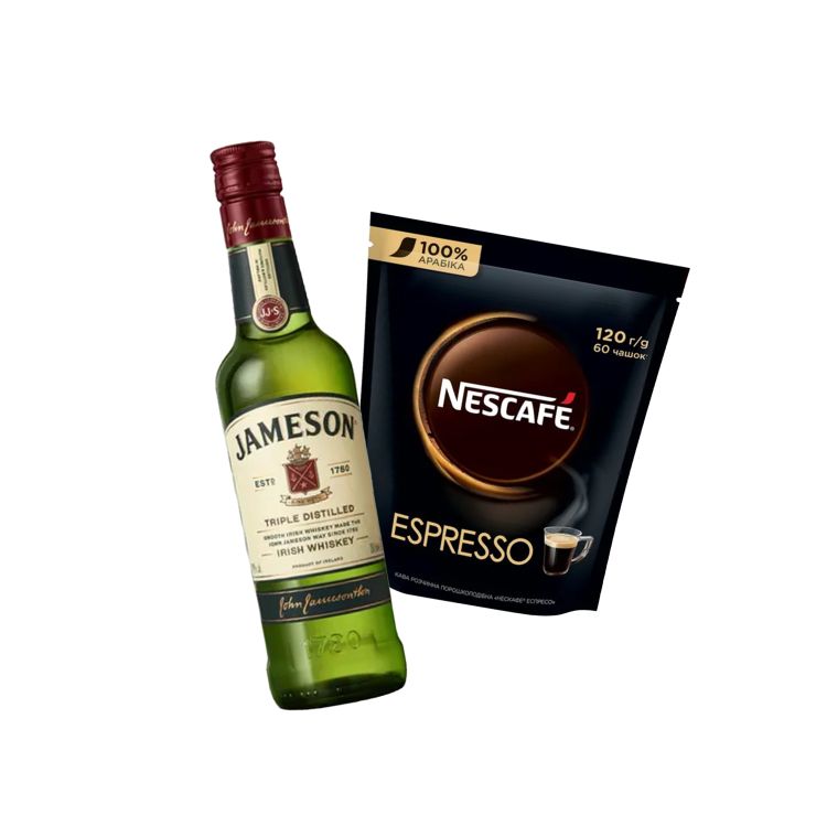 Коктейль Irish Coffee (набір інгредієнтів) х8 на основі Jameson - фото 2