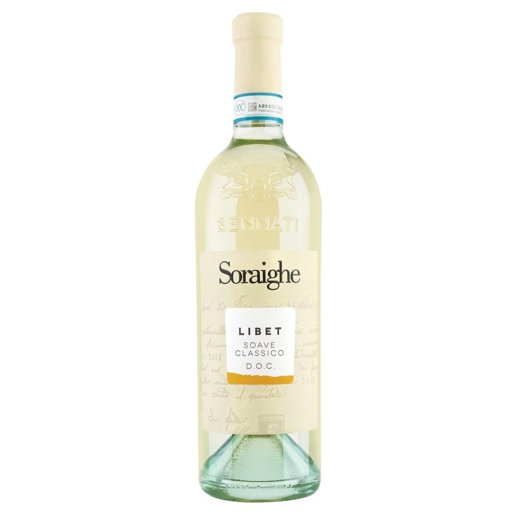 Вино Cornale Soraighe Libet: Soave Classico, біле, сухе, 12,5%, 0,75 л (404) - фото 1
