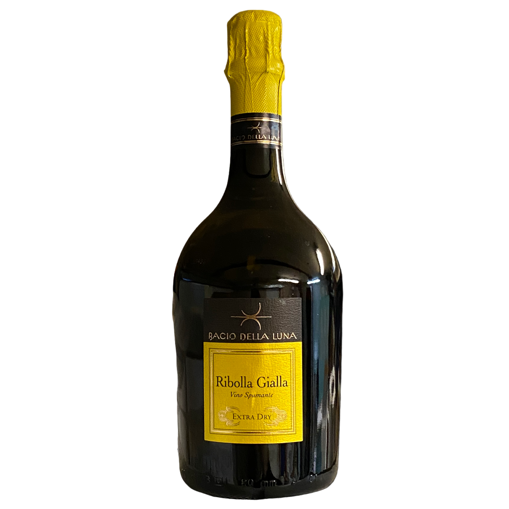 Игристое вино Schenk Bacio Della Luna Ribola Gialla Extra Dry, белое, сухое, 11%, 0,75 л - фото 1