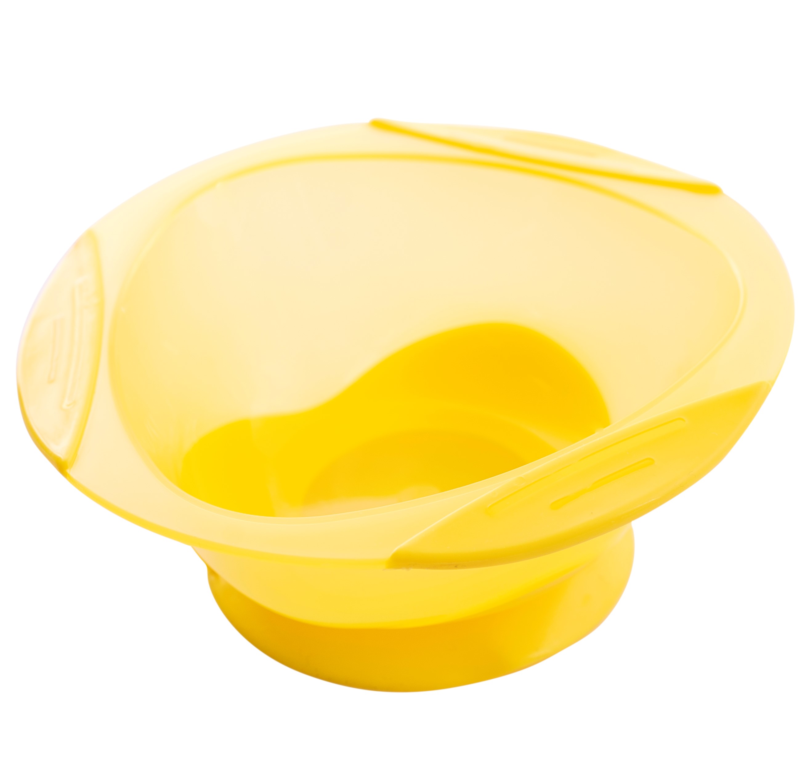 Тарелка на присоске Baby Team, 280 мл, желтый (6004_желтый) - фото 1