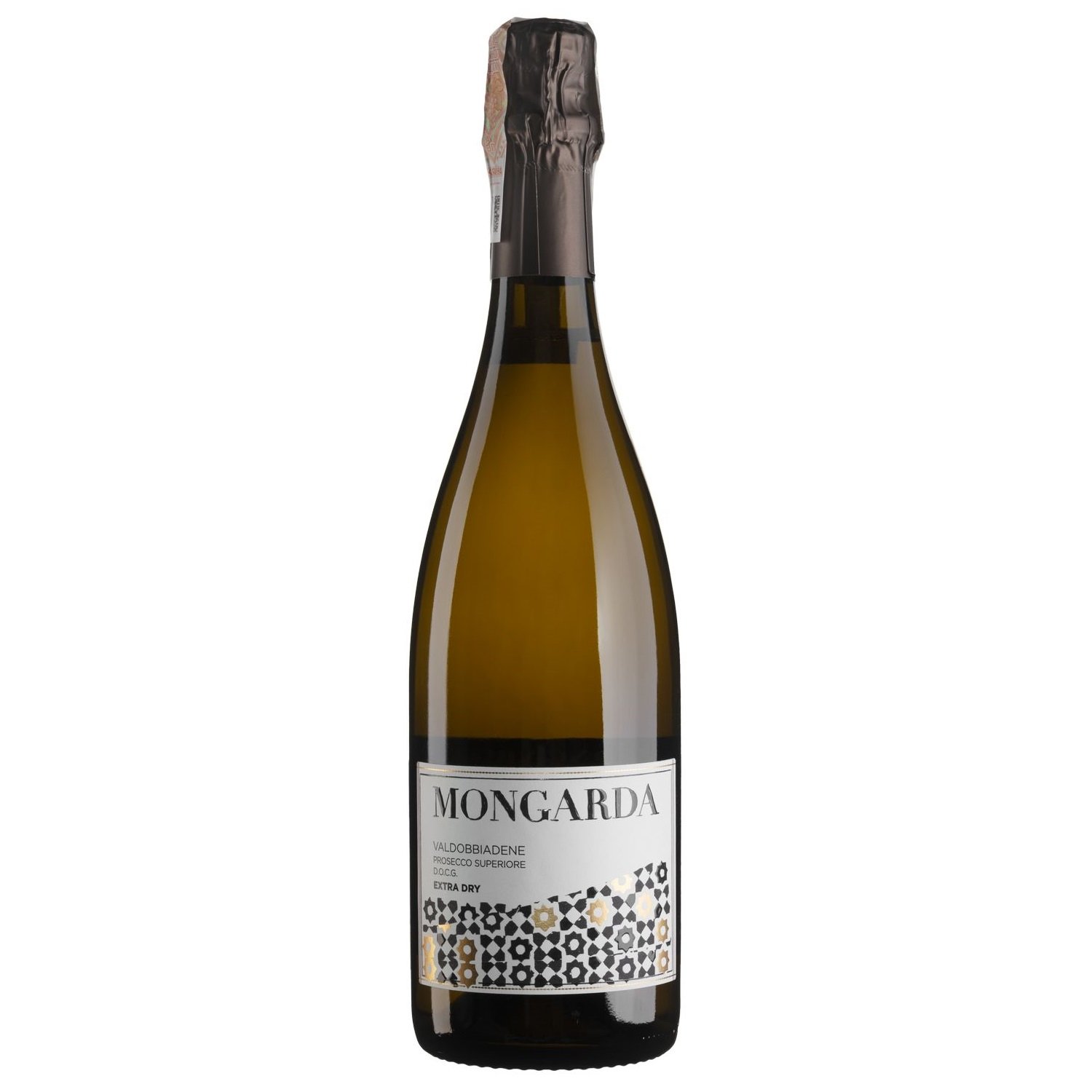 Игристое вино Mongarda Valdobbiadene Prosecco Superiore Extra Dry, белое, экстра брют, 11%, 0,75 л (90116) - фото 1