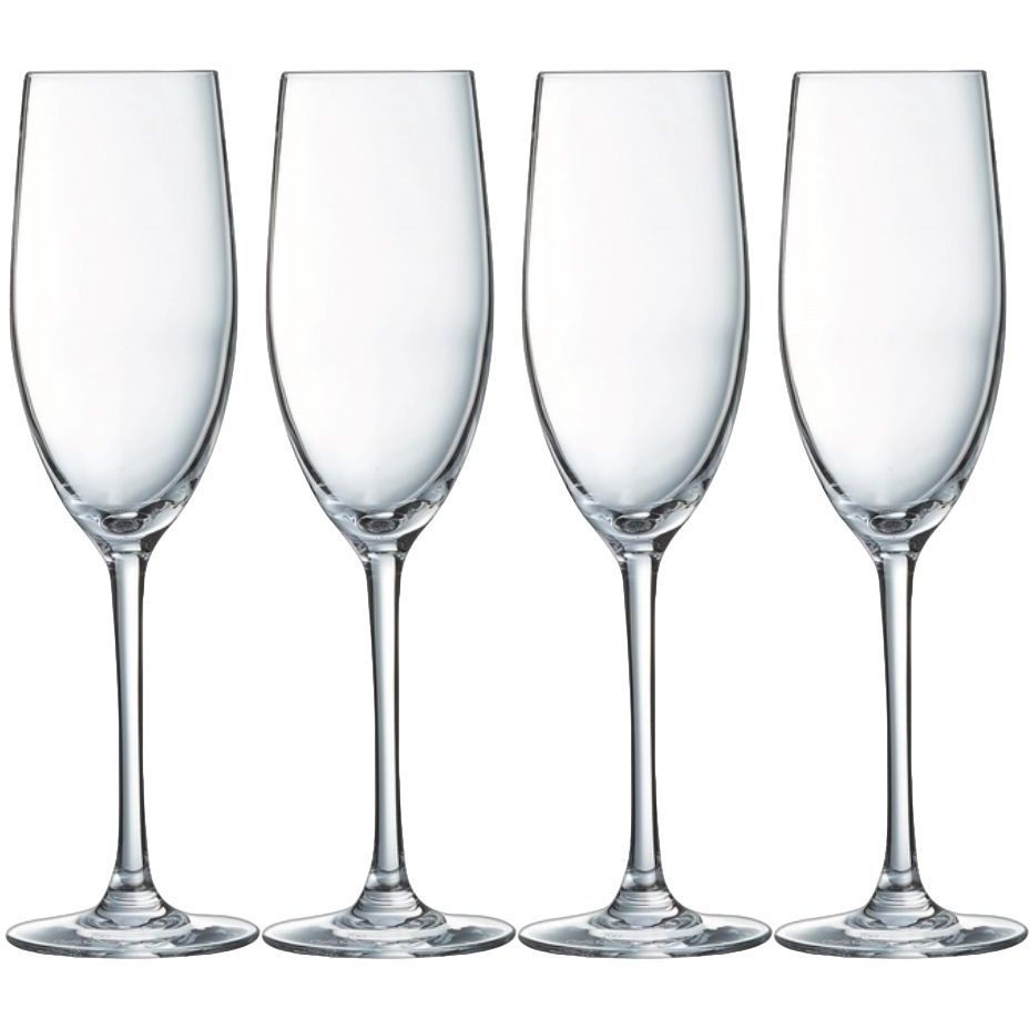 Набор бокалов Luminarc Menades для шампанского 240 мл 4 шт. (V5994) - фото 1