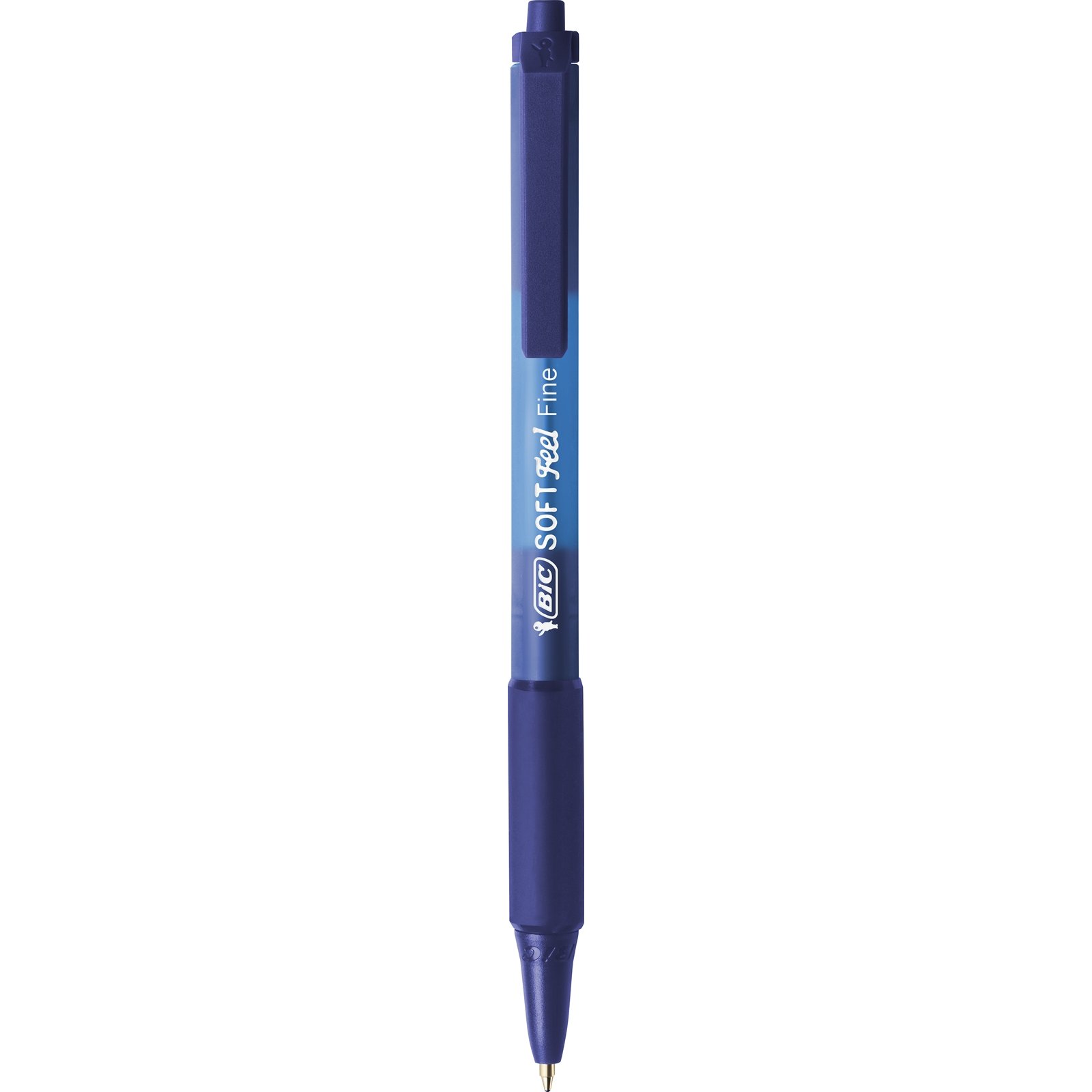 Ручка кулькова BIC Soft Feel Clic Grip, синій, 1 шт. (8373982) - фото 1