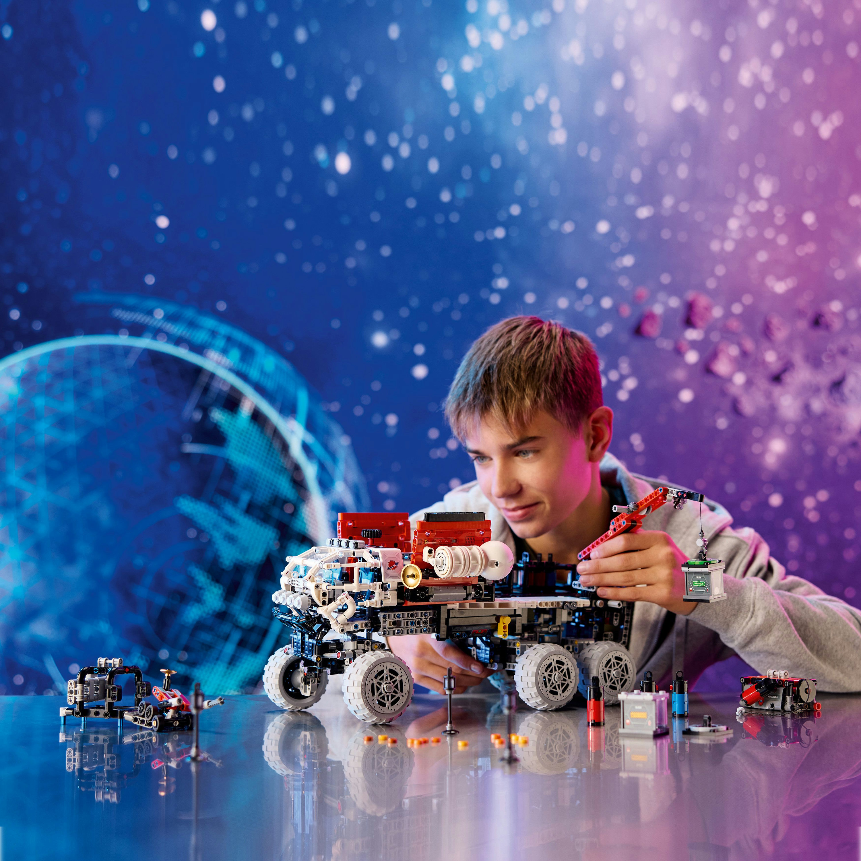 Конструктор LEGO Technic Марсохід команди дослідників 1599 деталей (42180) - фото 3