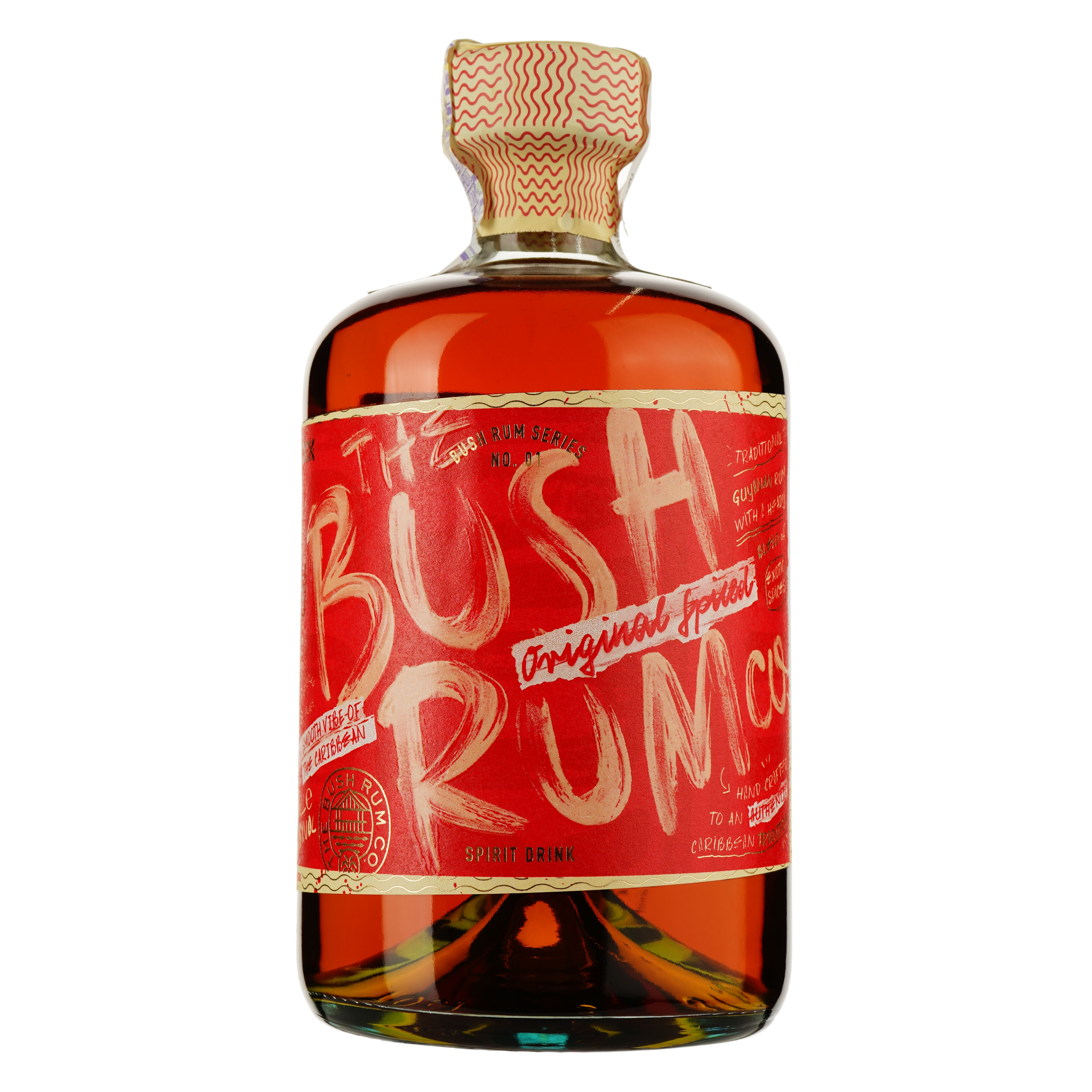 Ромовый напиток The Bush Spiced Rum, 37,5%, 0,7 л (864068) - фото 1