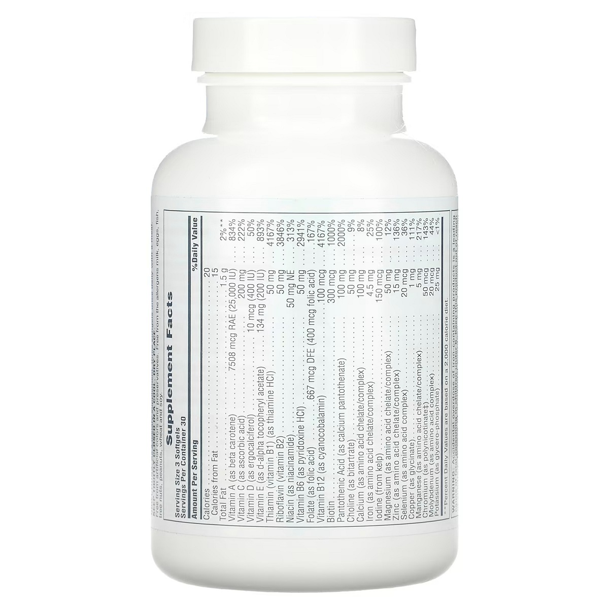 Мультивітаміни та мінерали Nature's Plus Regeneration Multi-Vitamin & Mineral Supplement 90 гелевих капсул - фото 2