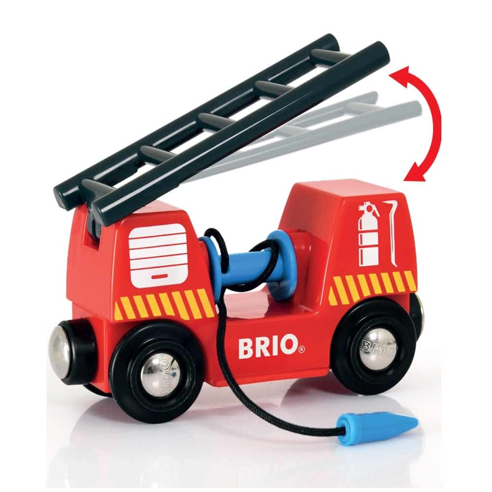 Детская железная дорога Brio Пожарная станция (33815) - фото 6