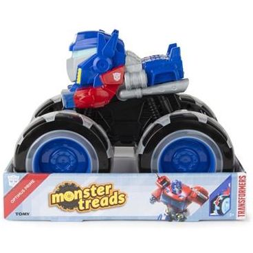 Игрушечная машинка John Deere Kids Monster Treads Оптимус Прайм с большими светящимися колесами (47423) - фото 5