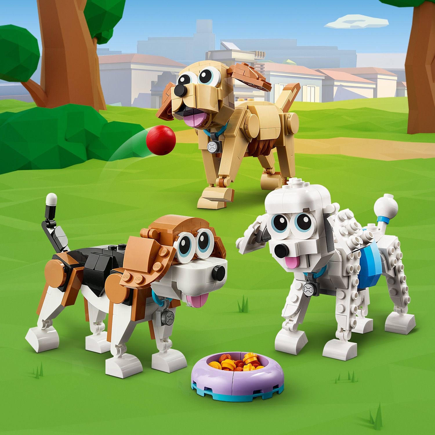 Конструктор LEGO Creator Милые собачки 3 в 1, 475 деталей (31137) - фото 8