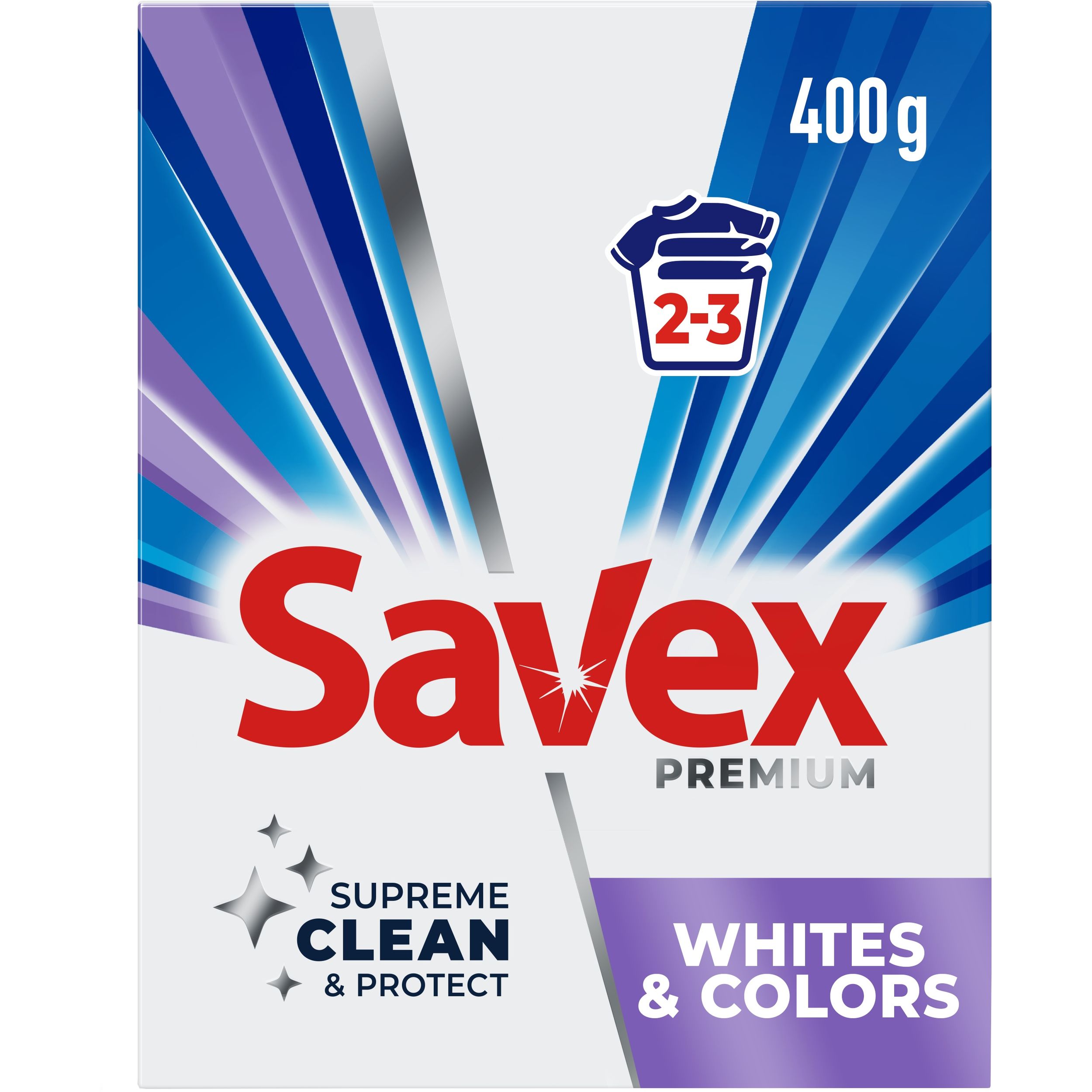 Photos - Laundry Detergent Пральний порошок Savex Whites & Colors, 400 г