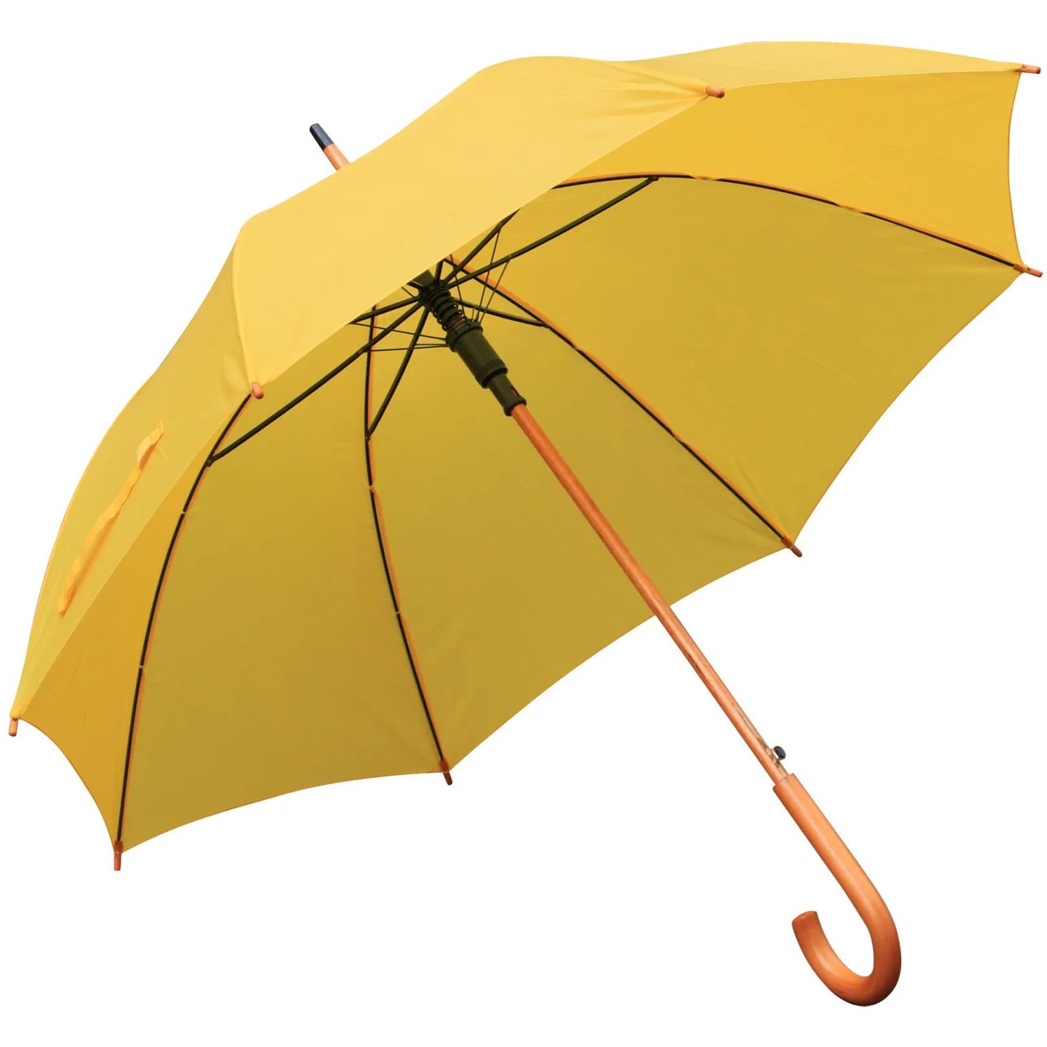 Зонт-трость Bergamo Toprain, желтый (4513108) - фото 1
