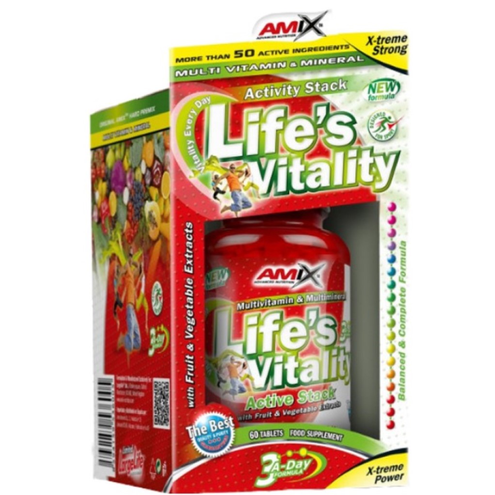 Диетическая добавка Amix Advanced Nutrition Life's Vitality 60 таблеток - фото 1