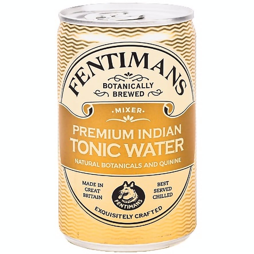 Напиток Fentimans Premium Indian Tonic, б/алк, газ, ж/б, 0,15 л - фото 1