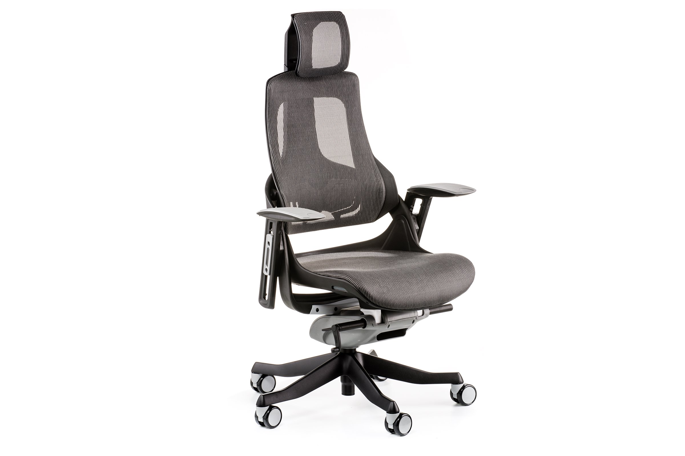 Офісне крісло Special4you Wau Charcoal Network темно-сіре (E0826) - фото 6