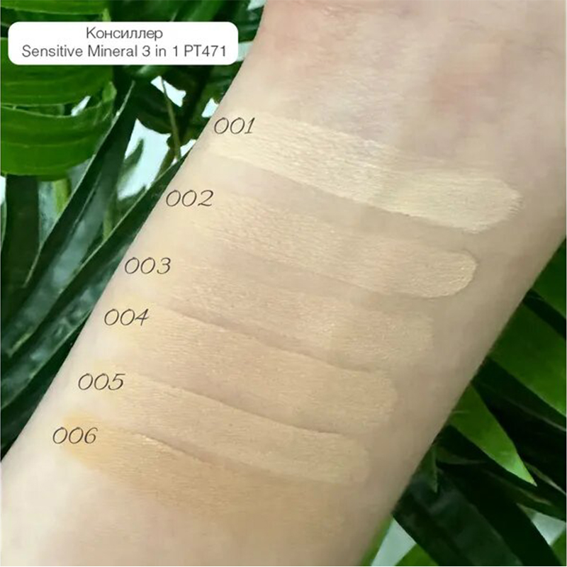 Консилер TopFace Sensitive Mineral 3 in 1 Concealer PT471 006 12 мл - фото 5