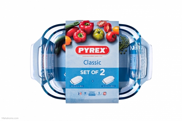 Набір форм для запікання Pyrex Classic, 2 предмета (6408002) - фото 2