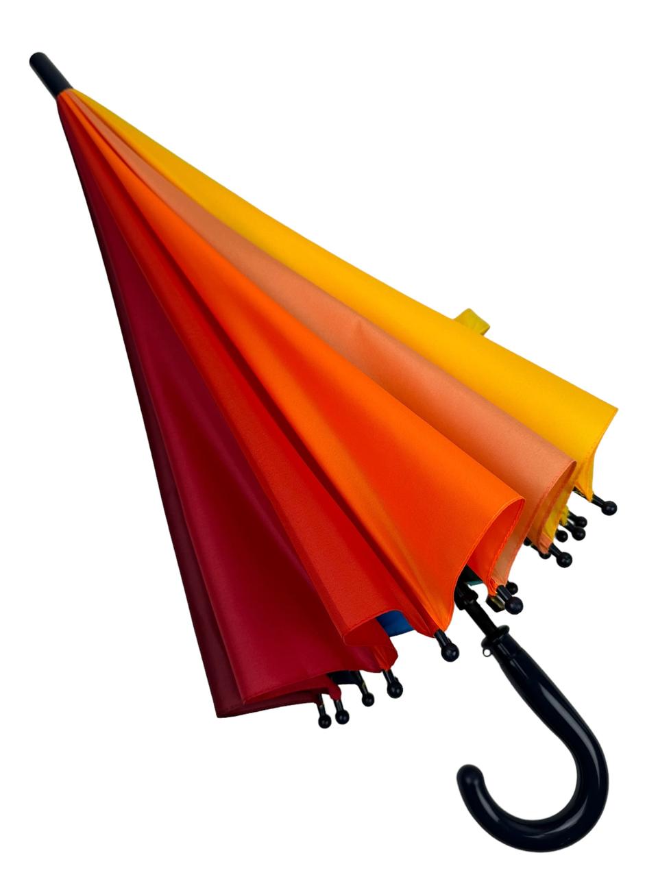 Дитяча парасолька-палиця напівавтомат Susino 86 см різнобарвна - фото 2