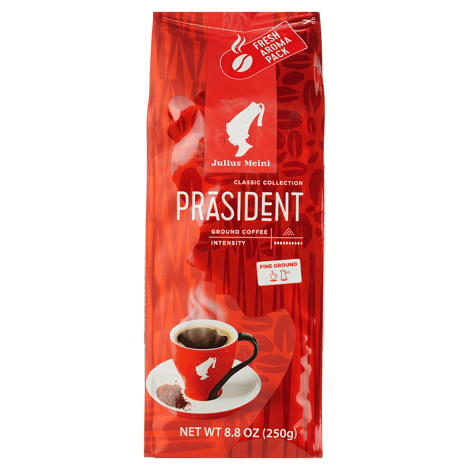 Кава мелена Julius Meinl Prasident 250 г (24397) купити у Києві ...